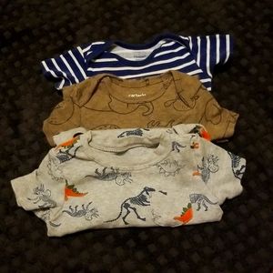 12 M Bundle Carter's Bodysuits